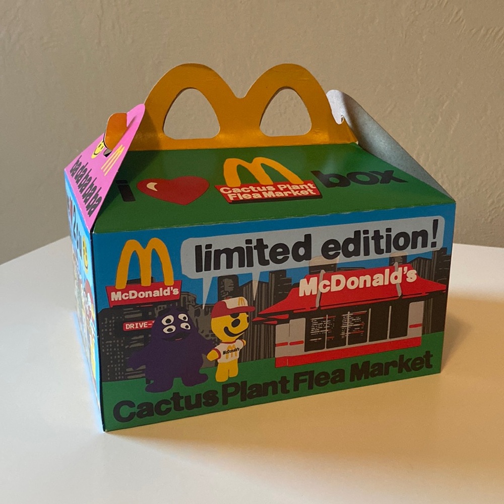 McDonald’s x Cactus Plant Flea Market Limited Edition Adult Happy Meal Box